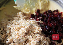 蔓越莓麦片饼干的做法图解5