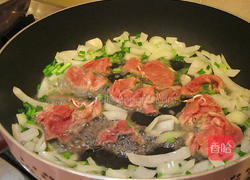 韭菜牛肉香拌面的做法图解6