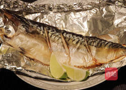 烤薄盐渍挪威鲭鱼的做法图解3