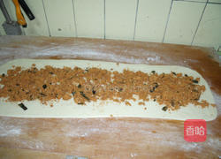 海苔肉松芝麻大饼的做法图解3