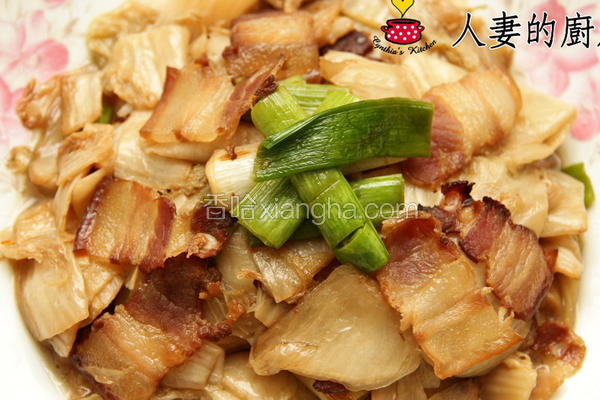 酸白菜炒腊肉