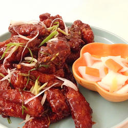 韩食韩国炸鸡的做法[图]