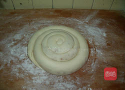 海苔肉松芝麻大饼的做法图解5