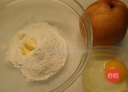 梨子煎饼的做法图解1