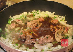 韭菜牛肉香拌面的做法图解7