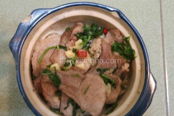 香辣炒猪肉片