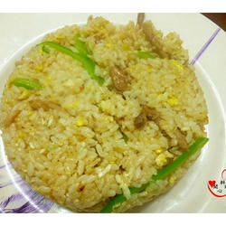 青椒肉丝炒饭的做法[图]