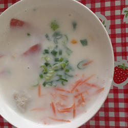低卡豆浆味噌拉面的做法[图]