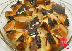 海苔土司布丁的做法图解8