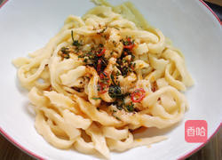 香草油拌面的做法图解10