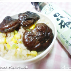 香菇玉米肉片粥的做法[图]