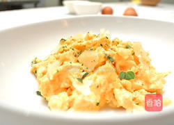 新鲜香草滑蛋的做法图解5