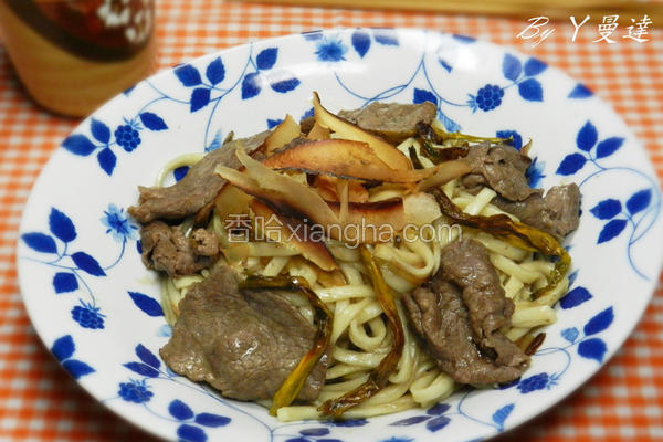 牛肉炒面