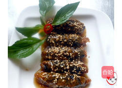 蜜汁烧腐皮海苔的做法图解10