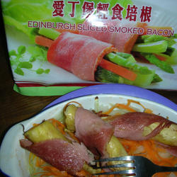 培根地瓜卷的做法[图]