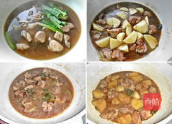 马铃薯红烧肉的做法图解2