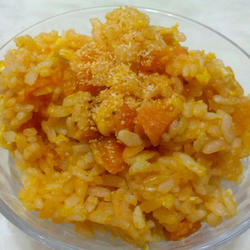 素鱼子茄汁炒饭的做法[图]