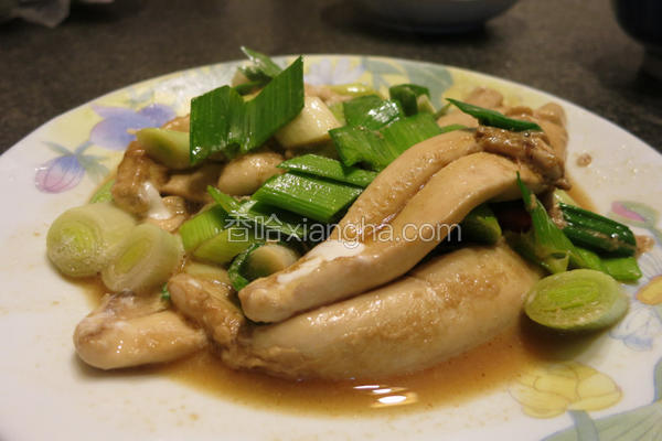 麻油蒜香乌鱼膘