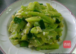 咸蛋炒苦瓜的做法图解9