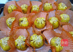 茶巾地瓜栗子烧的做法图解13