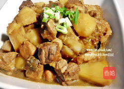 马铃薯红烧肉的做法图解3