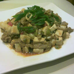 麻婆豆腐年糕的做法[图]