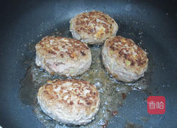 低热量牛肉汉堡排的做法图解6