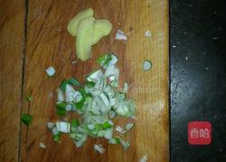 油菜炒鸡蛋的做法图解2