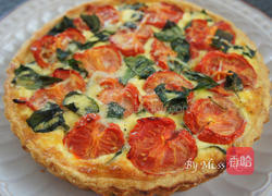 番茄罗勒咸派的做法图解14