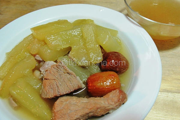 大黄瓜瘦肉汤