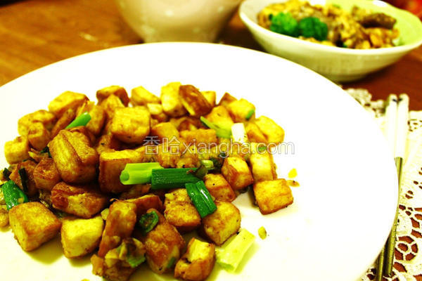 金沙豆腐