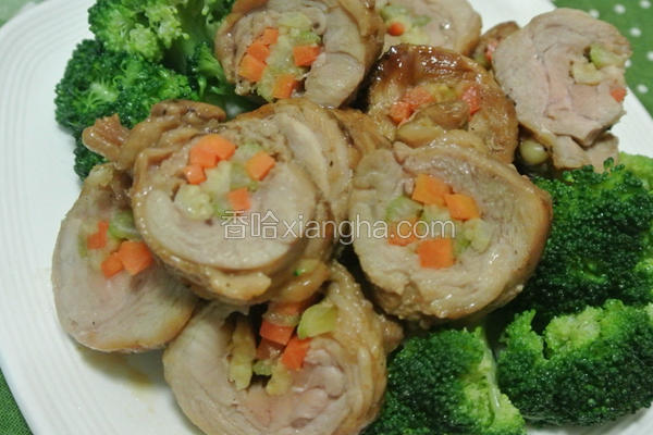 蔬菜鸡肉卷