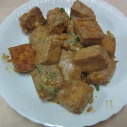 金沙豆腐的做法[图]