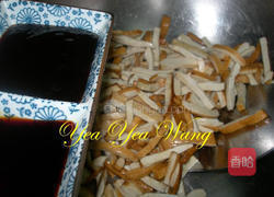 干丝炒豆芽的做法图解3