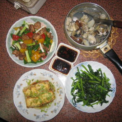 芹菜蛋豆腐的做法[图]