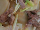 土豆片炒瘦肉的做法[图]