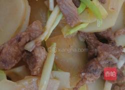 土豆片炒瘦肉的做法图解5