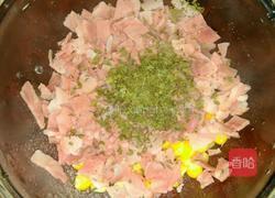 培根玉米粒沙拉面包的做法图解4