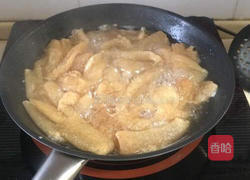 芦笋烩竹荪的做法图解3