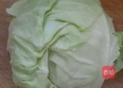 糖醋圆白菜的做法图解1