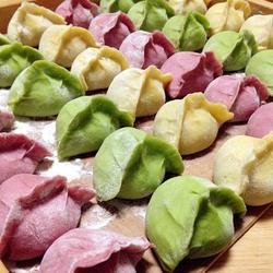 彩色水饺的做法[图]