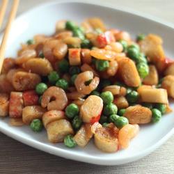 清爽海鲜粒的做法[图]