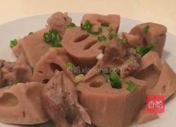 莲藕炆排骨的做法图解5