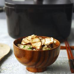 松茸烩饭配的做法[图]