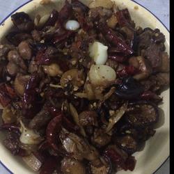 香菇辣子鸡的做法[图]