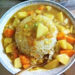 咖喱海鲜饭的做法[图]