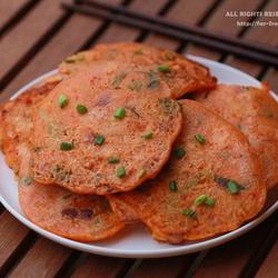 虾仁泡菜饼的做法[图]