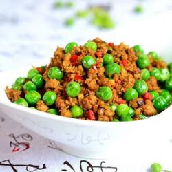 豌豆炒肉的做法[图]