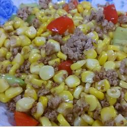 玉米肉末的做法[图]