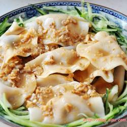 芝麻酱拌饺的做法[图]